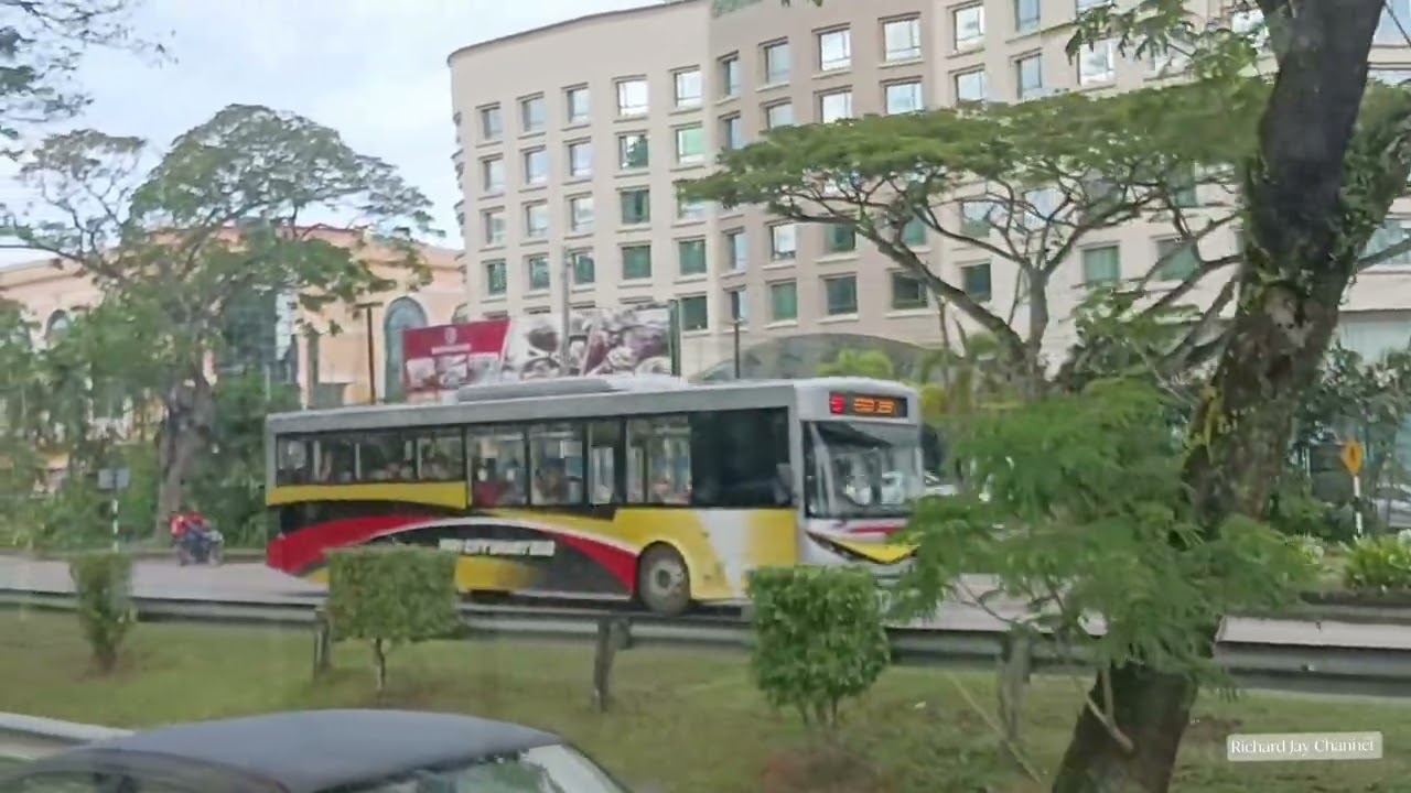 Seronok Pakai 'Miri Smart Bus' Melihat Lanskap dan Kemajuan Bandaraya Miri.