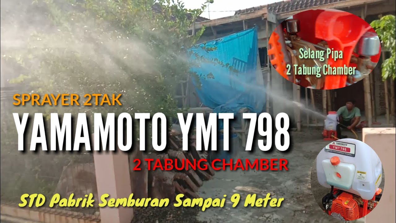 TES SEMBURAN YAMAMOTO 2 TAK 2 TABUNG CHAMBER.. JOSS BOLO