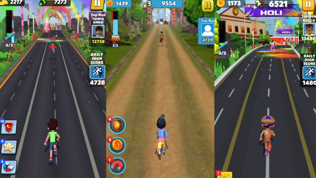 Kicko & Super Speedo 🆚 Little Krishna 🆚 Little Singham New Update Gameplay🎮 #games #video 