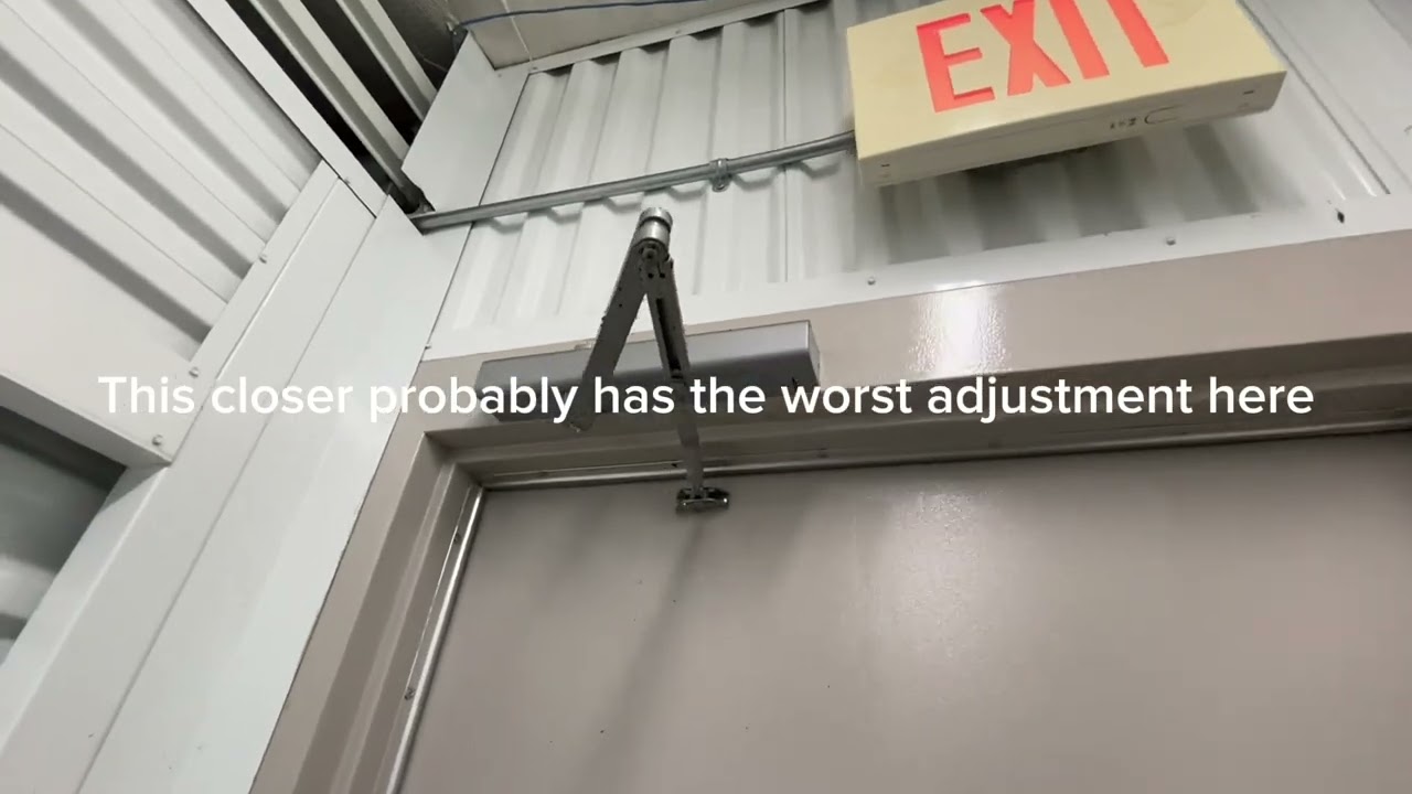 Door Closers at Storage Facility 