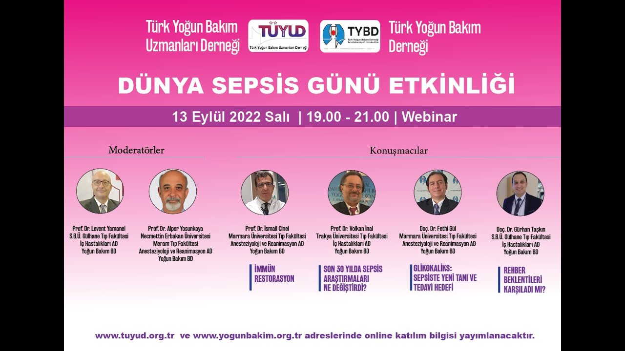 Webinar | Dünya Sepsis Günü 2022