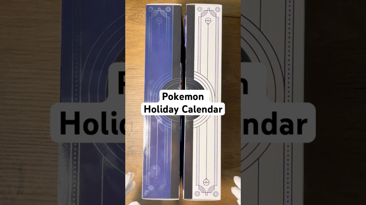 День 2: Открываю Pokemon TCG Advent Calendar 2023