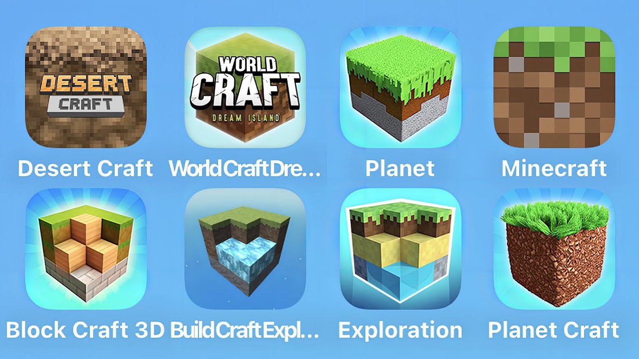 Desert Craft, World Craft, Planet, Minecraft, Block Craft 3D, Building Craft Explorers, Exploration