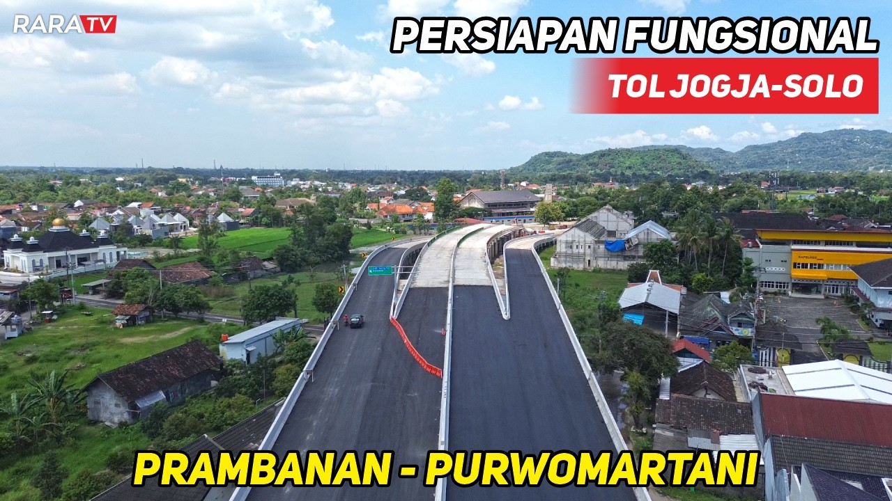 3 HARI MENJELANG FUNGSIONAL‼️Kesiapan Jalur Tol Jogja – Solo Mendekati 100%