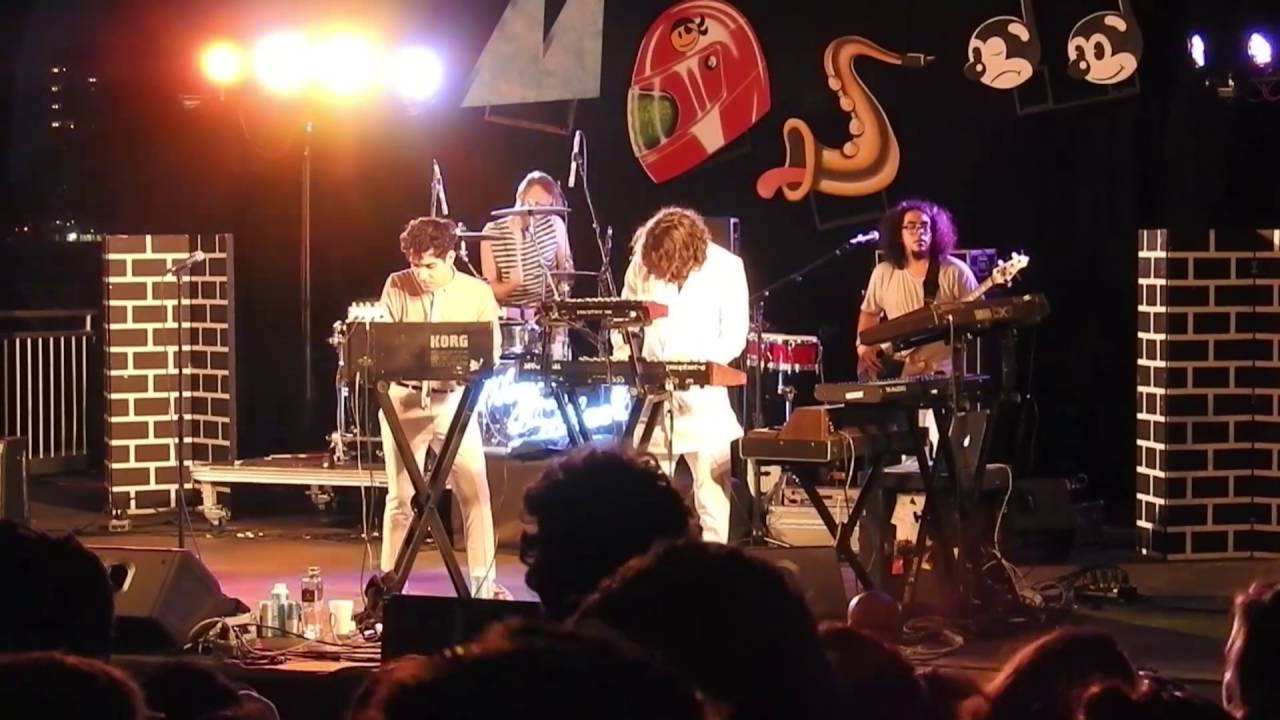 Neon Indian SlumLord - Polish Girl @ East River Park Amphitheatre (SummerStage) Manhattan N.Y.C