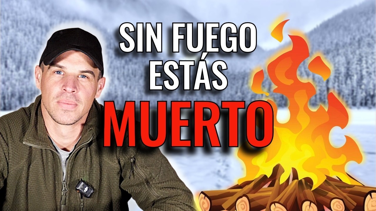MILITAR te enseña el KIT DE FUEGO definitivo para sobrevivir