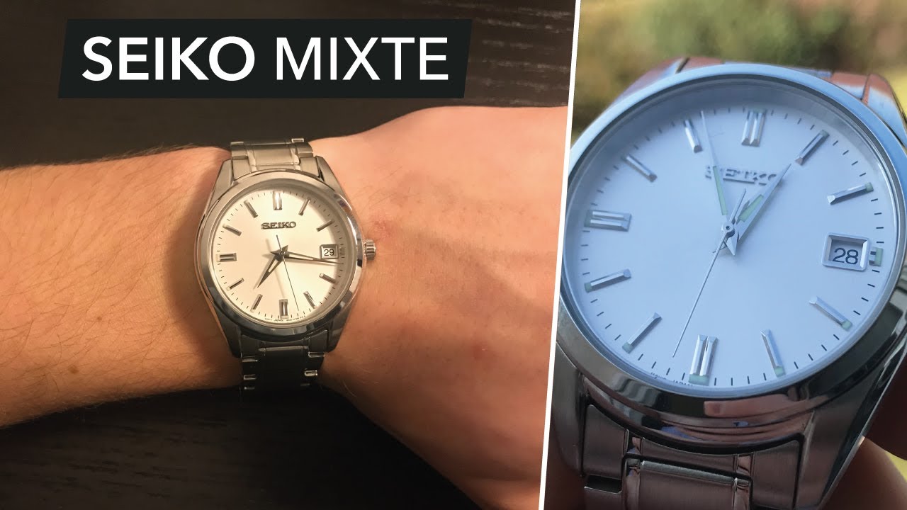 Une MONTRE Seiko simple et raffin&eacute;e : Seiko Classique Mixte (Unboxing et review)