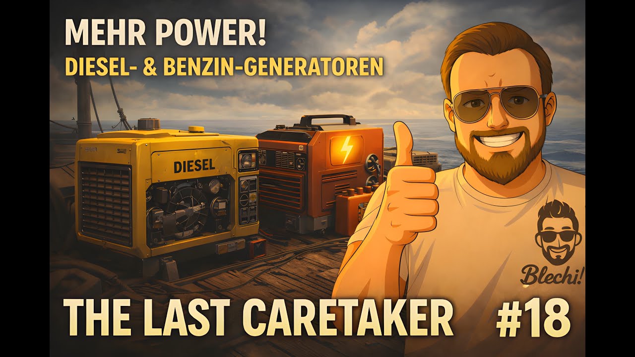 Mehr Power! Diesel- & Benzin-Generatoren im Einsatz | The Last Caretaker #18