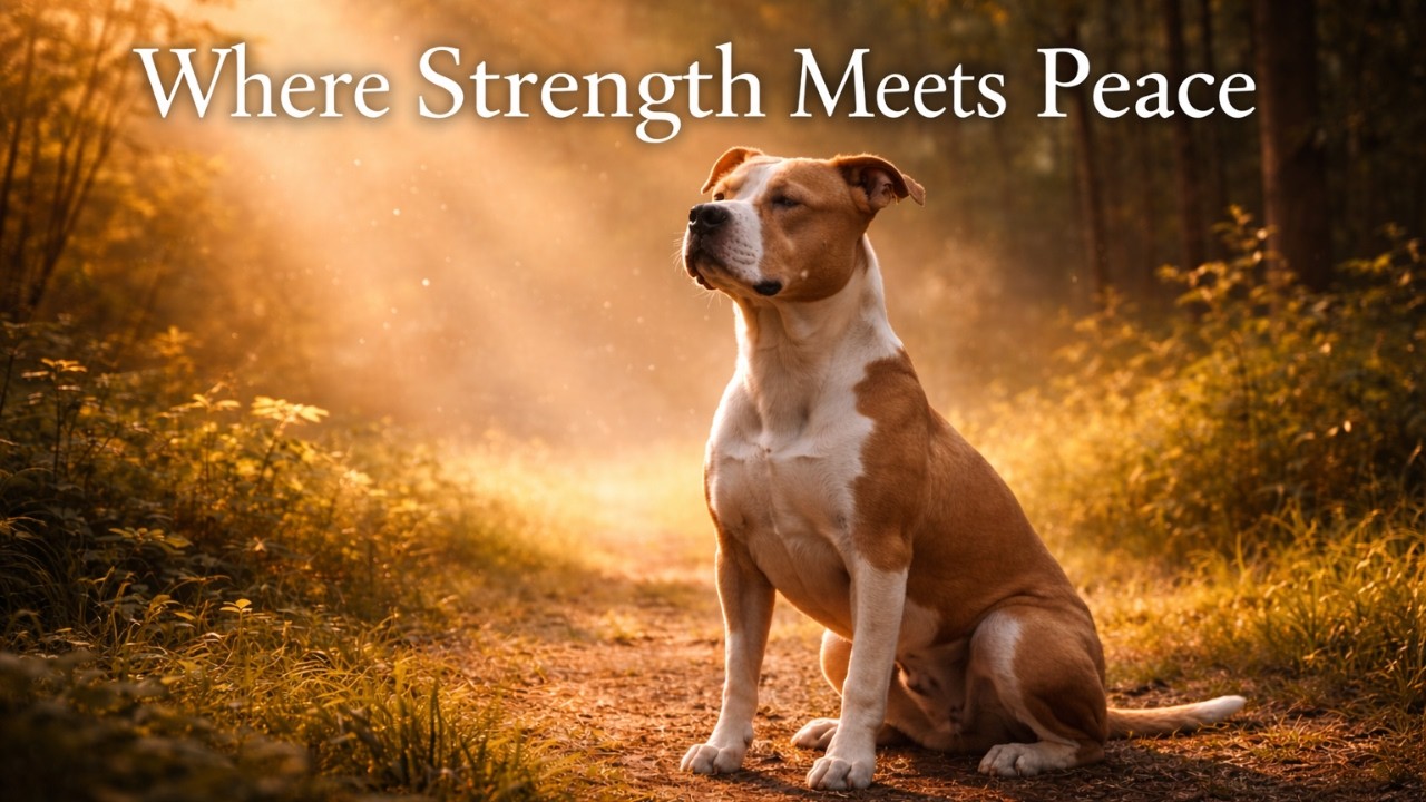 Where Strength Meets Peace | Pit Bull Presence