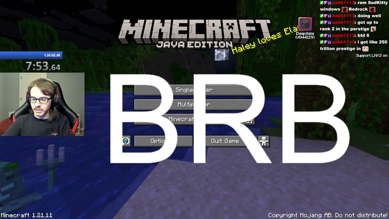 Hardcore Minecraft 11,800+ Days (2-22-26)