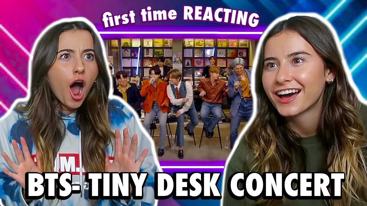 FIRST TIME WATCHING BTS 'TINY DESK CONCERT' *honest reaction*