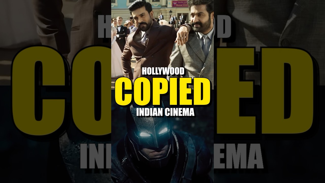 Hollywood Copied Scenes from Indian Cinema #shorts #hollywood #indiancinema