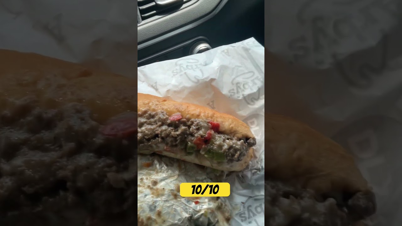 Arby&rsquo;s Angus steak and cheese