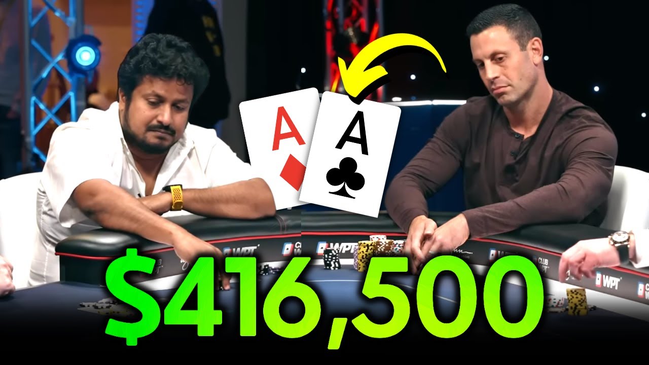 ACES Dominate AGAIN: Epic $416,500 in Part 2 of WPT SUPER HIGH Stakes Cash Game