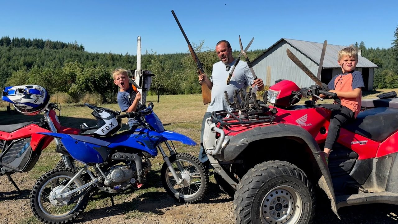 We&rsquo;re going to restore an abandoned motocross track!