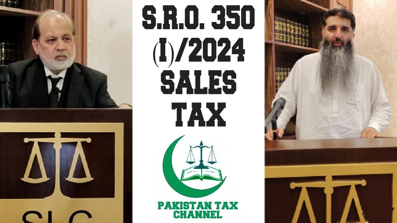 S.R.O. 350 (I)/2024 SALES TAX