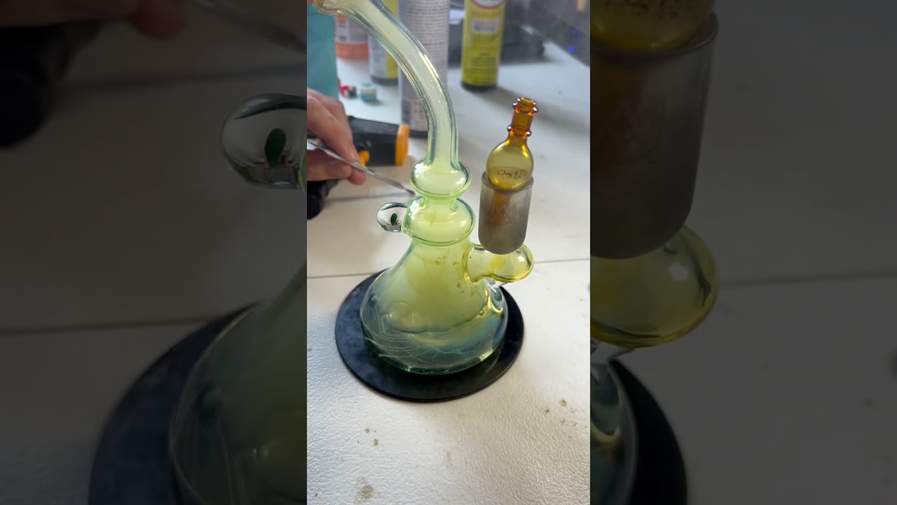 Melt shot Madness 🤤 #oil #710 #resin #melt #cannabiseducation #glassart #functionalart