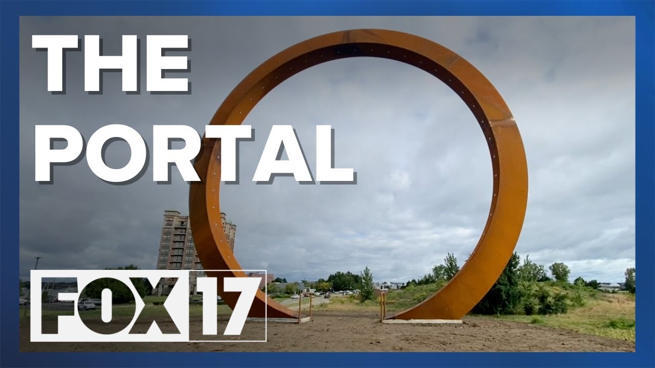 THE PORTAL: Muskegon's newest sculpture is changing the city's skyline