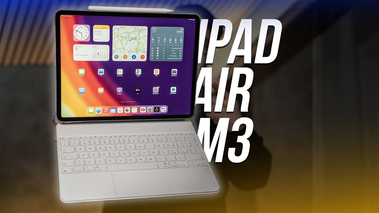 Recensione IPAD AIR M3: potenza estrema e massima versatilità