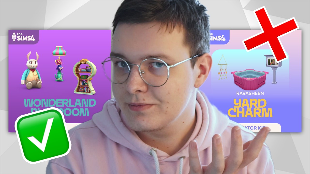 один хороший и один плохой комплект для Симс 4