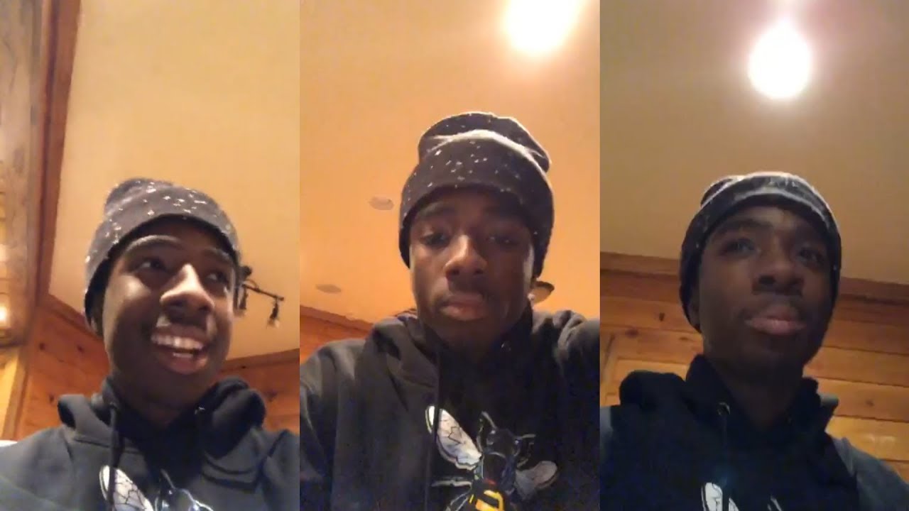 Caleb McLaughlin | Instagram Live Stream | 20 January 2019