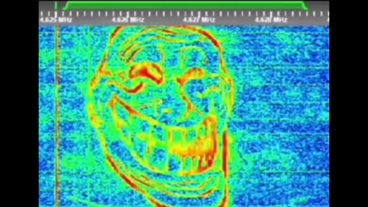 UVB 76 Broadcasting Troll Face on Russian Military Radio