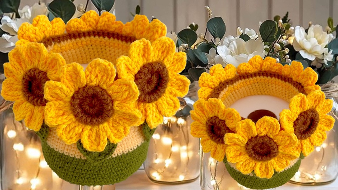 Nuevos Modelos Lindos para Ti Decora tu Baño hermoso Crochet Tutorial Paso a Paso