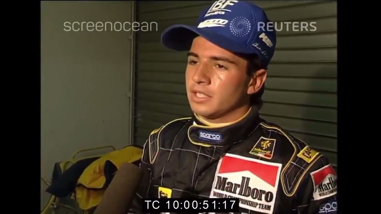 1992 January 17 - Christian Fittipaldi & Gianni Morbidelli test M191B-Lamborghini @ Paul Ricard