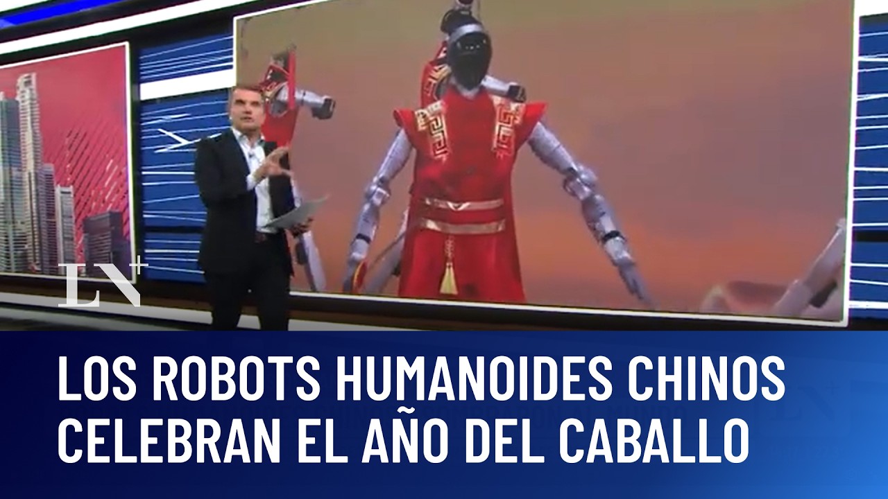 Año Nuevo Chino: robots humanoides asombraron al mundo