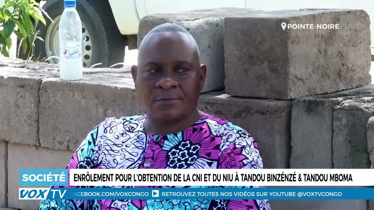 Enrôlement pour l'obtention de la  CNI et du NIU à Tandou Binzénzé et Tandou Mboma