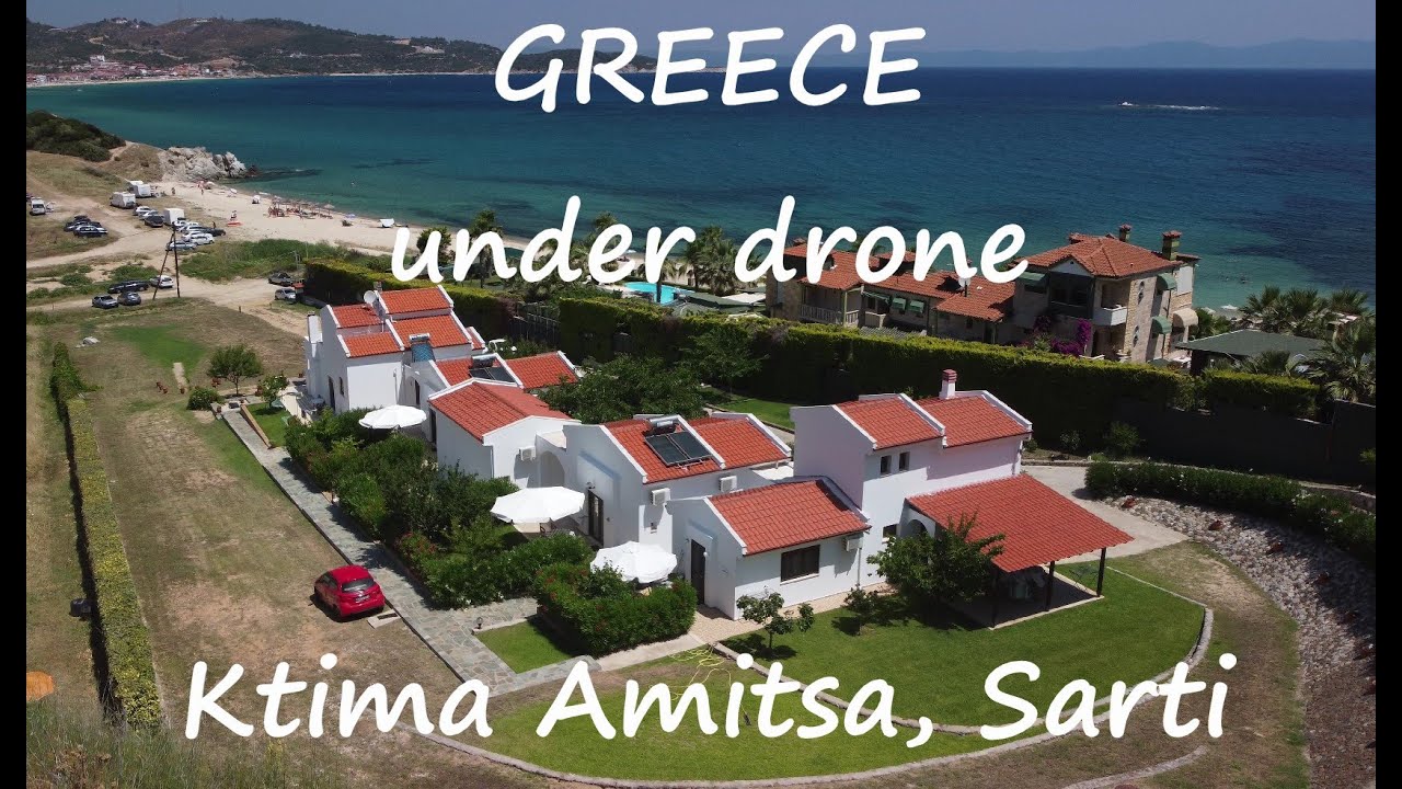 Ktima Amitsa, Platania Sarti, Chalkidiki Greece with DJI Mini2 @4K (GREECE under drone)(036)