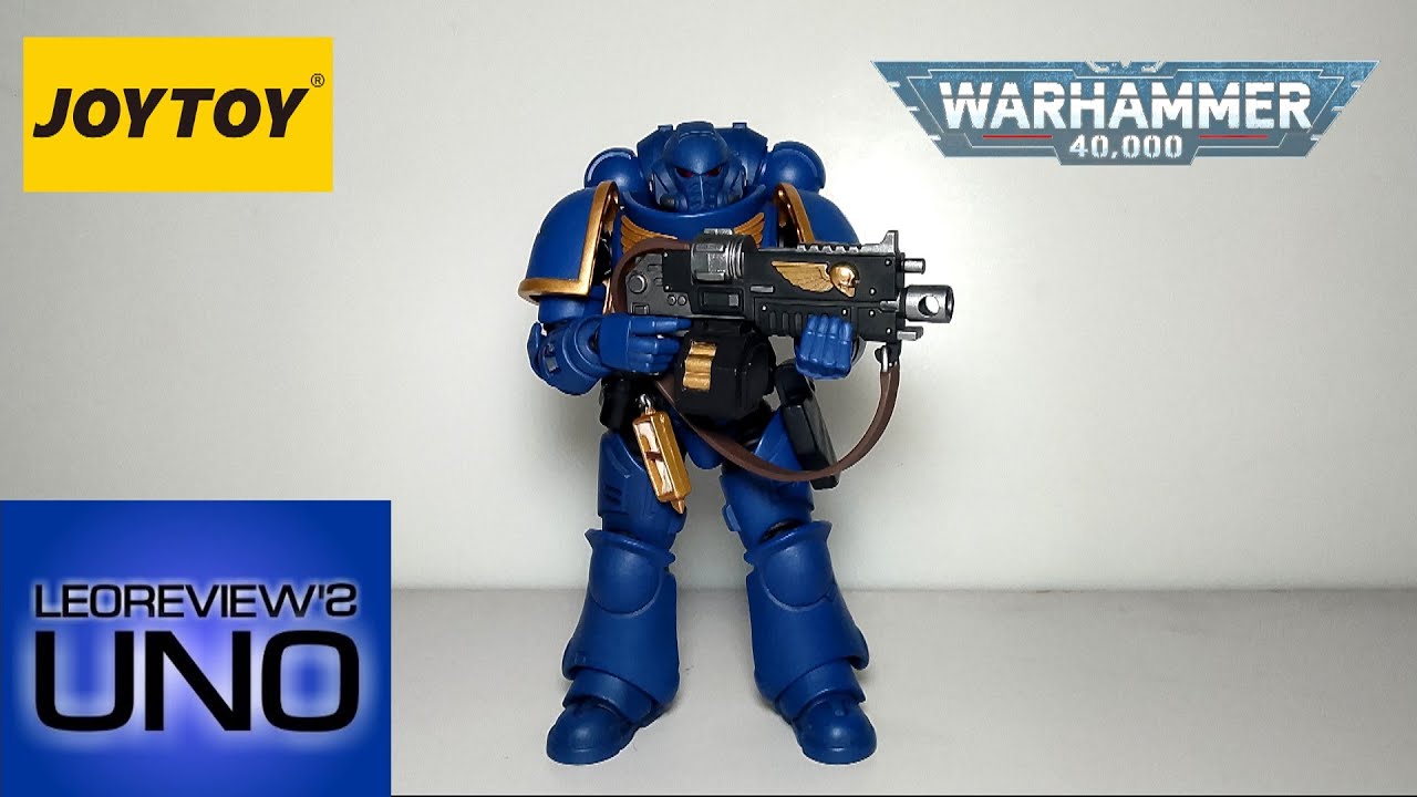 JOYTOY Warhammer 40.000 Ultramarine Intercessor review en español