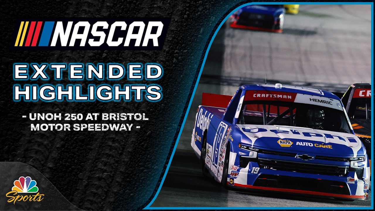 Craftsman Truck Series 2026: UNOH 250 at Bristol Motor Speedway | HIGHLIGHTS | Motorsports on NBC