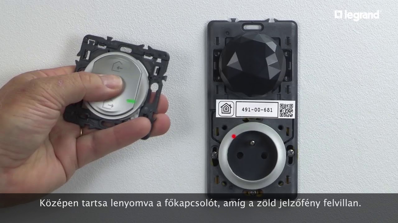 Valena Life Allure with Netatmo HUN szerelési és telepítési útmutató