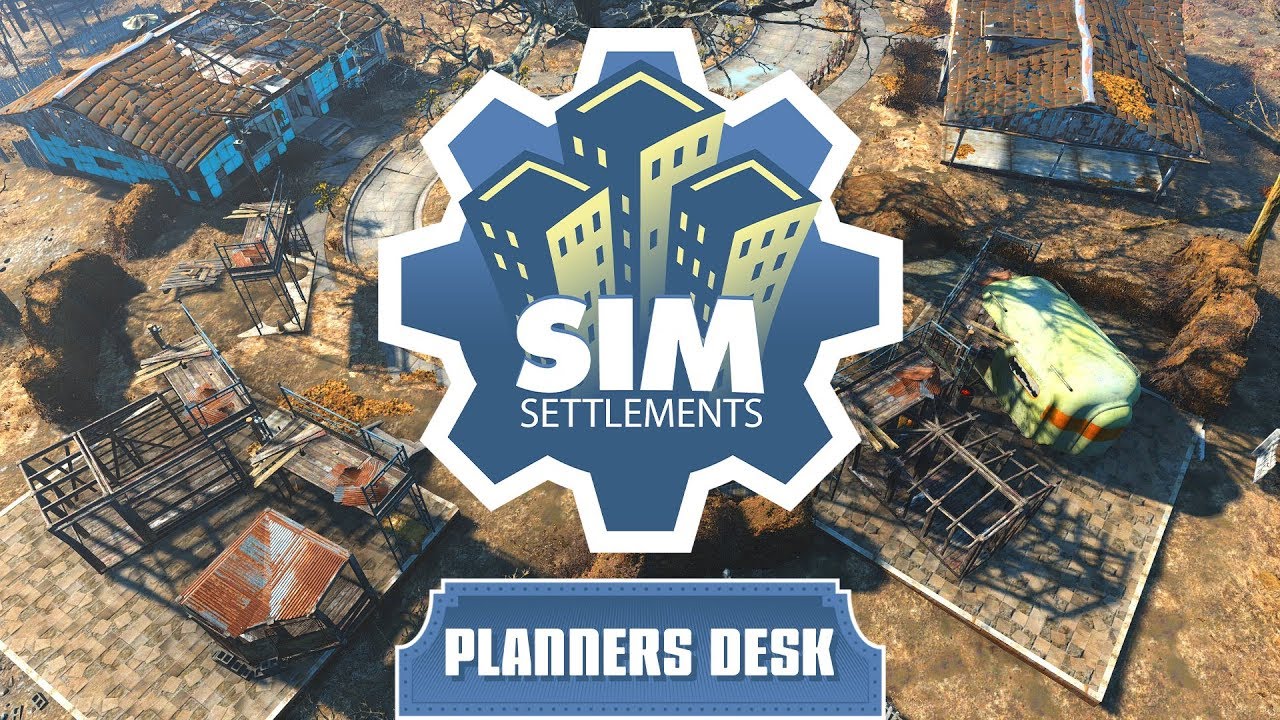 Sim Settlements Tutorial - City Planners Desk