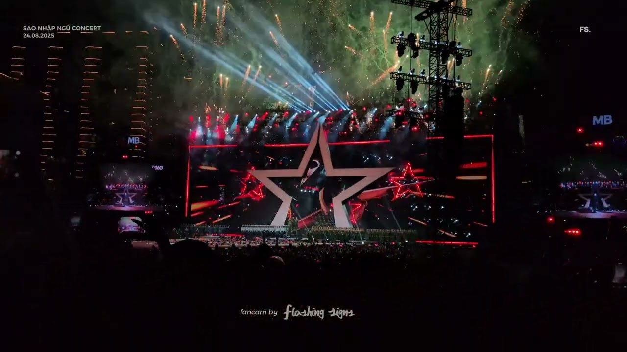 FULL FANCAM Concert Sao Nhập Ngũ - 24.8.2025