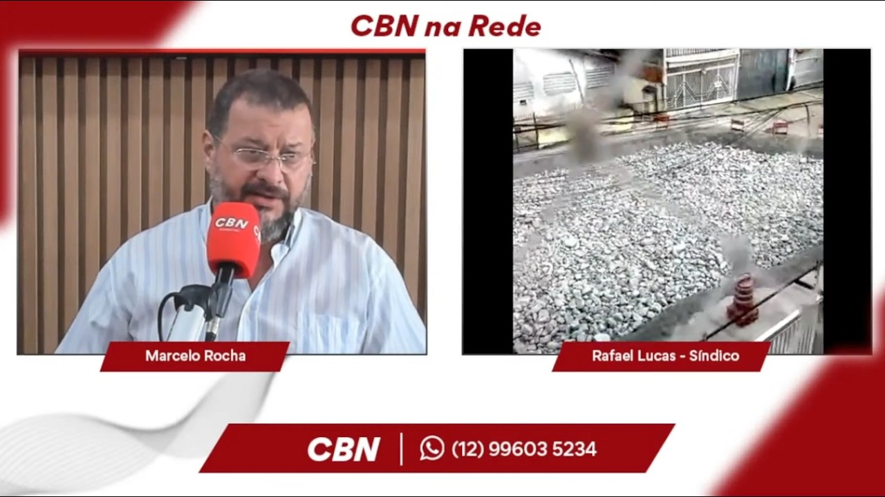 CBN Na Rede: Cratera do Jardim Imperial: Síndico de edifício fala sobre volta dos moradores