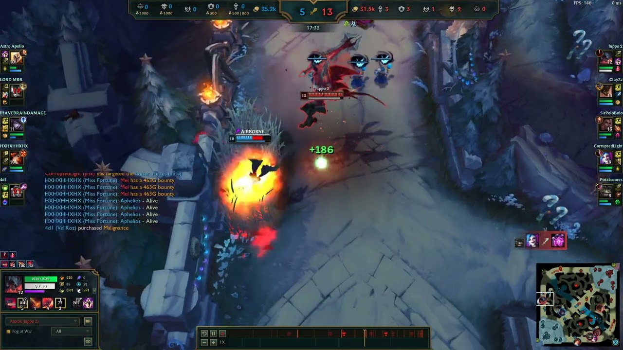 trying electrocute aatrox