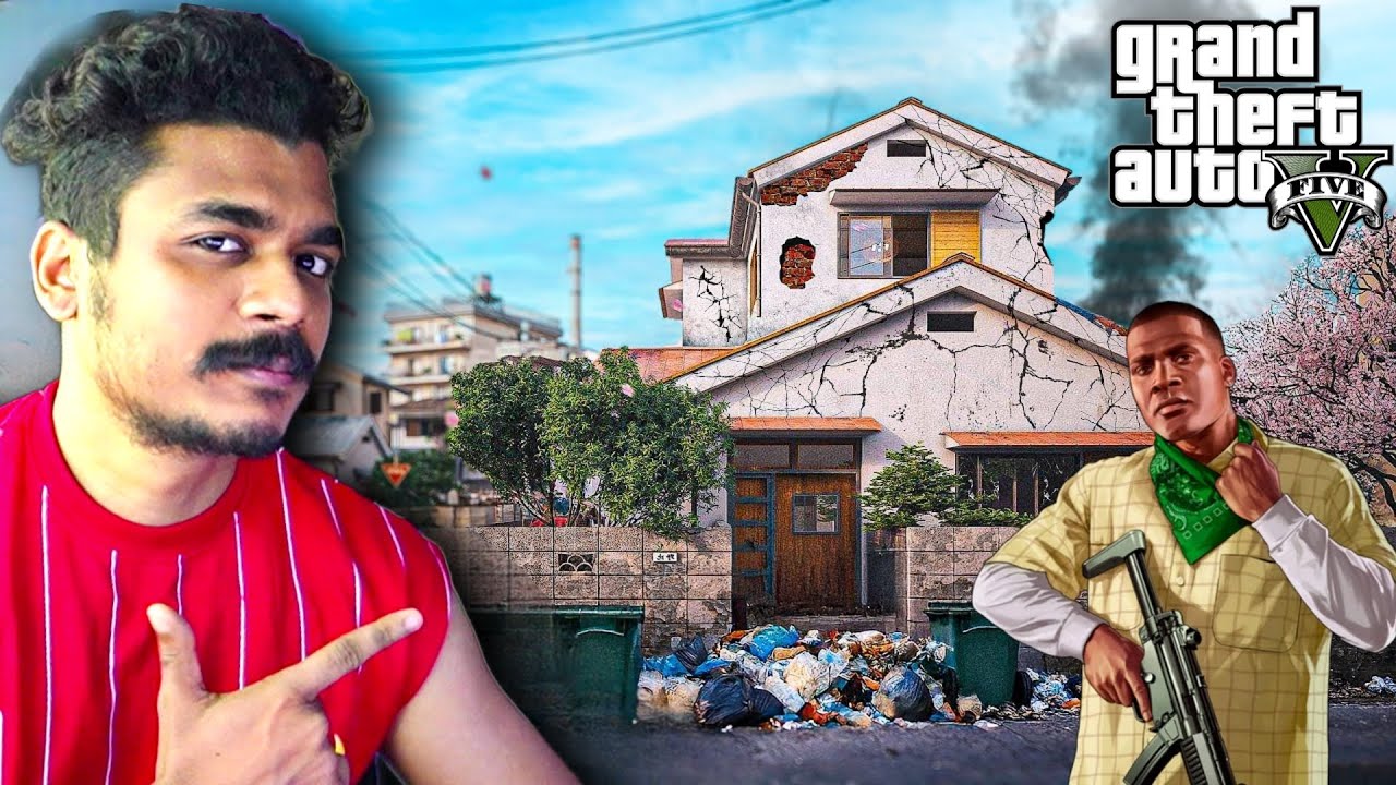FINALLY RESTORING FRANKLINS HOUSE IN GTA 5 Part 1 🔥