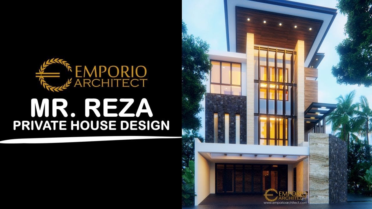 Jasa Arsitek : 3D Video Desain Rumah Bapak Reza @ Jakarta