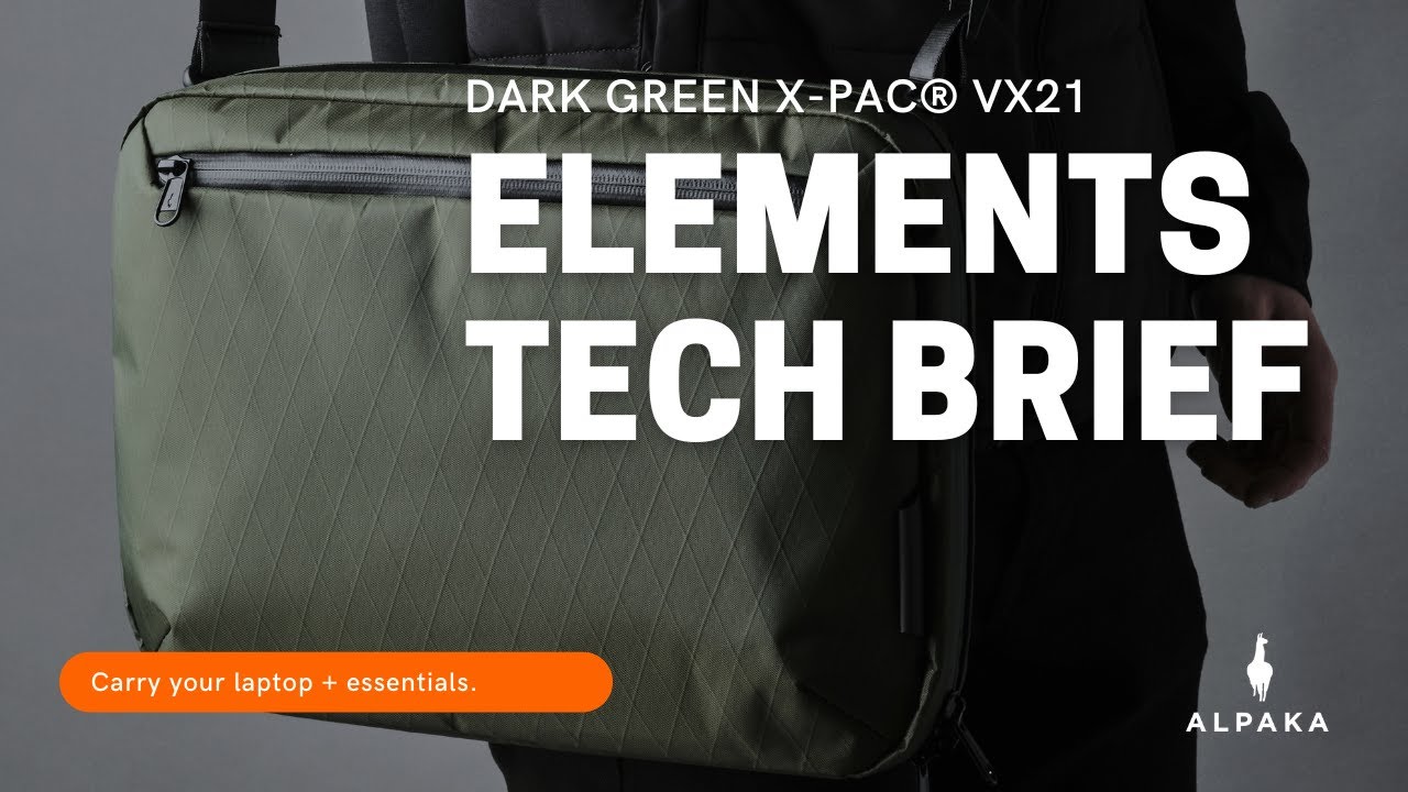 Elements Tech Brief Dark Green X-Pac&reg; VX21 #alpakagear #keepmovingforward #tech