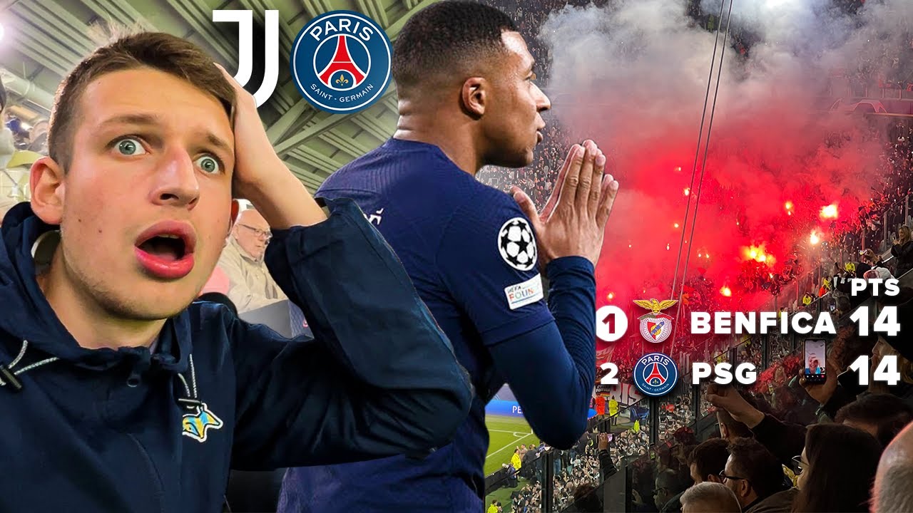 SHOCK at JUVENTUS vs PSG as BENFICA TOP THE GROUP… 🤯