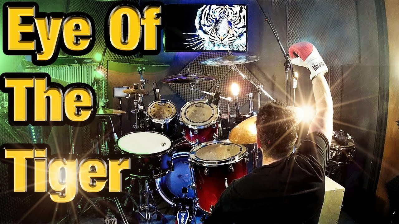 Survivor - Eye Of The Tiger - Drum Tutorial Lesson