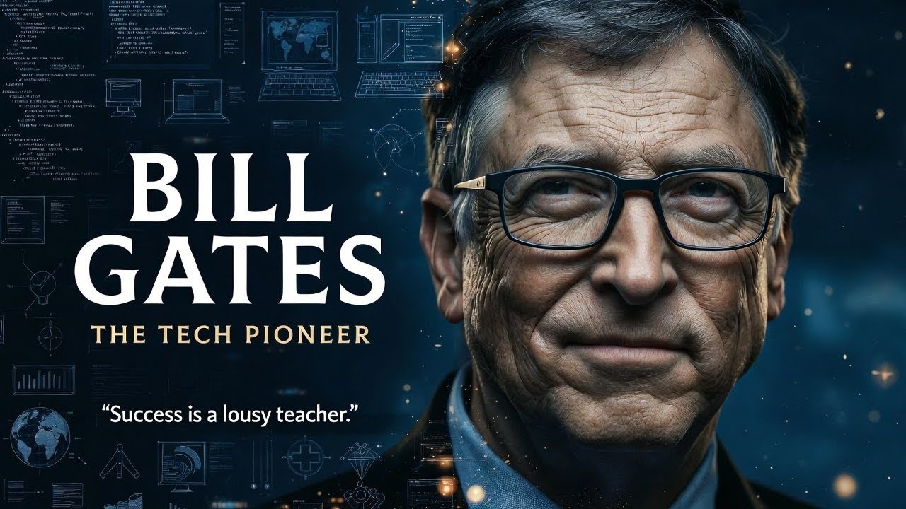 The Story of Bill Gates || Learn English Through Story Level 3🔥 | Graded Reader | Listening Practice