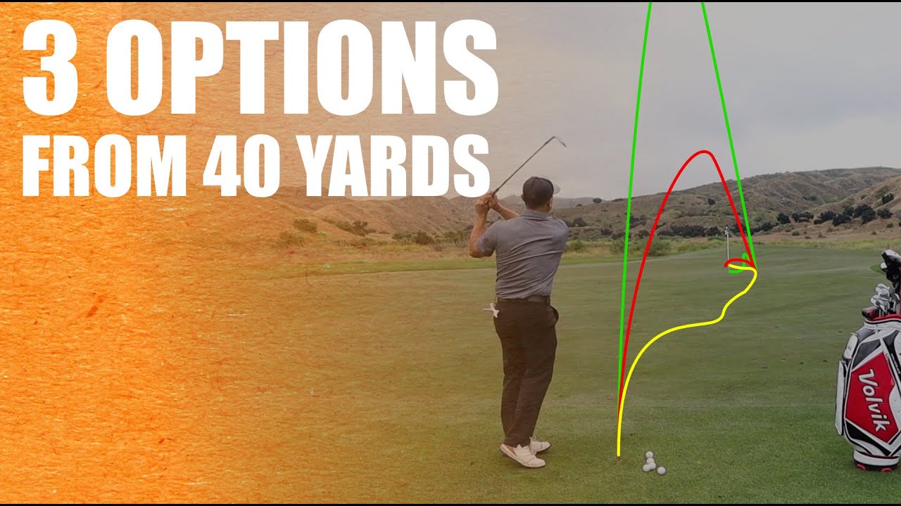 Golf Shots from 40 Yards - 3 Options