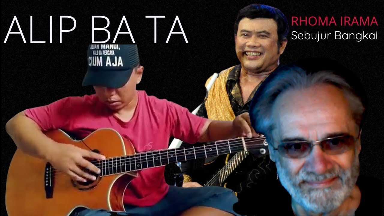 ALIP BA TA | Sebujur Bangkai - Rhoma Irama (cover guitar) | REACTION by @GianniBravoSka