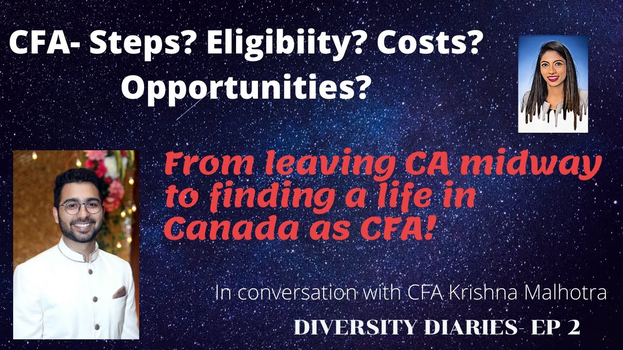 CFA | Steps, Eligibility, Process, Costs, Opportunities | Moving to Canada | Personal Journey |Hindi