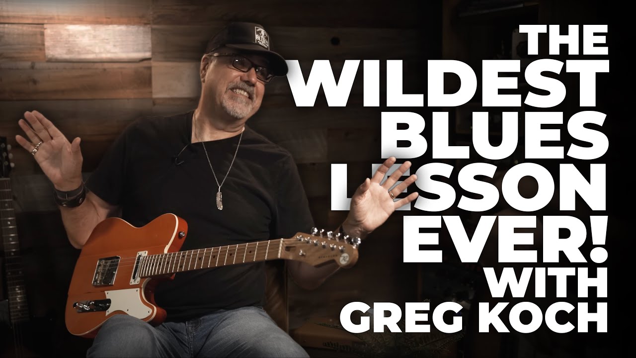 The Wildest Blues Lesson Ever!  From Greasy Hendrix Licks To Twisted Turn Arounds With Greg Koch