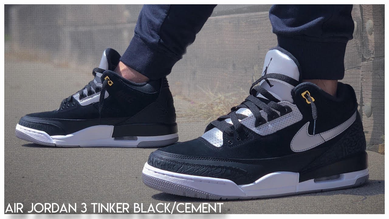Air Jordan 3 Tinker Black/Cement Review