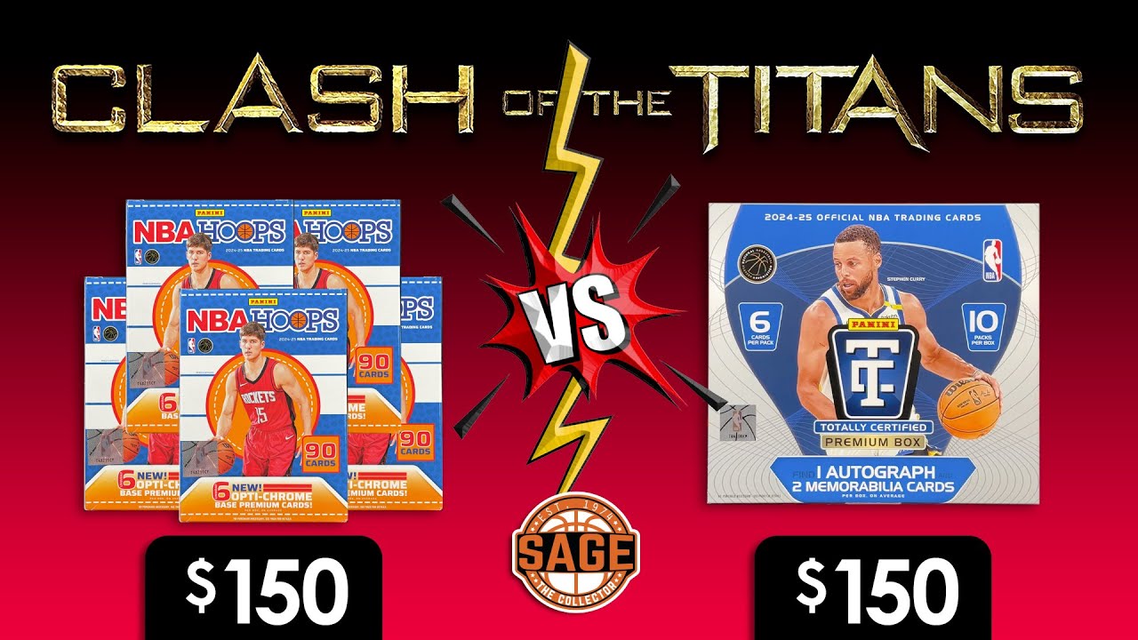 Clash of the Titans 2024 🔥 Hoops Hobby Blasters vs. Totally Certified Premium